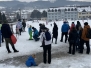 Dětské lyžařské závody u polikliniky 11. 2. 2023